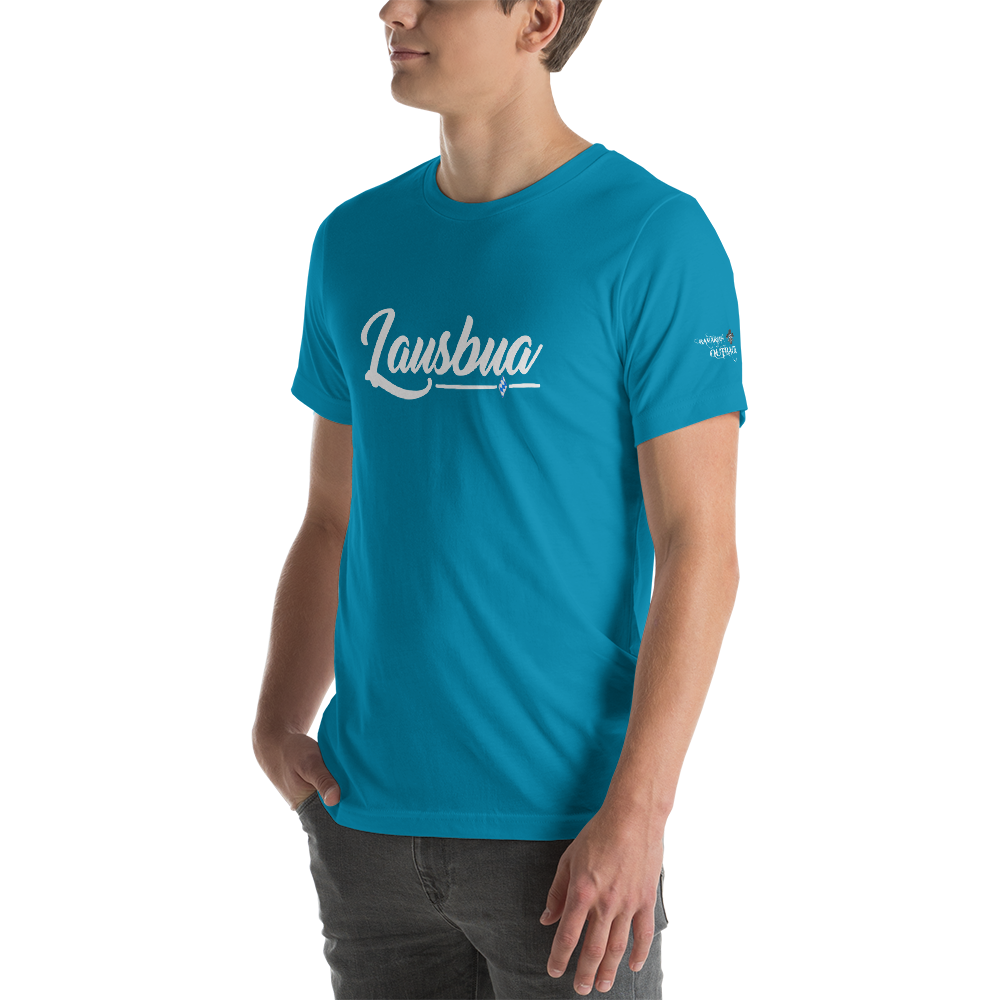 -LAUSBUA- Kurzärmeliges Unisex-T-Shirt