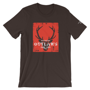 -BAVARIAN OUTLAWS FOR LIVE- Kurzärmeliges Unisex-T-Shirt