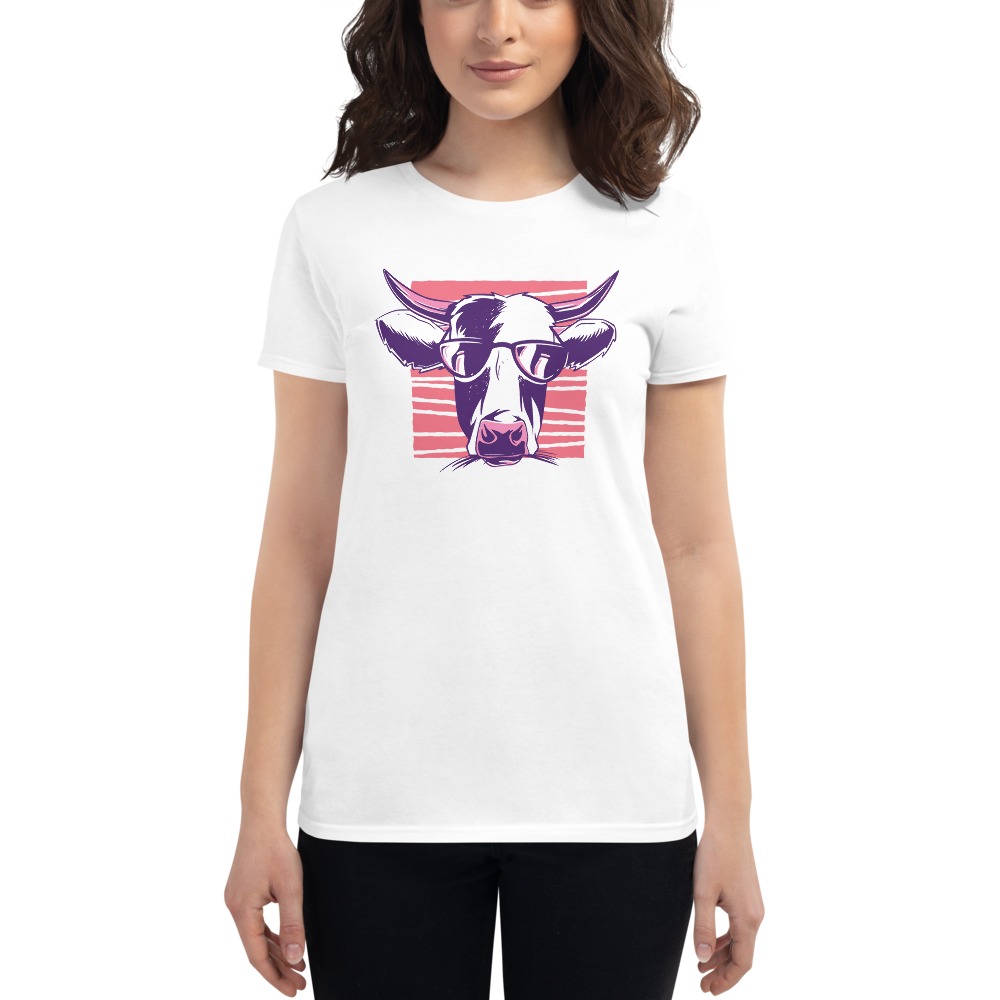 -KUAH- Frauen Kurzärmeliges T-Shirt