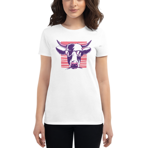 -KUAH- Frauen Kurzärmeliges T-Shirt