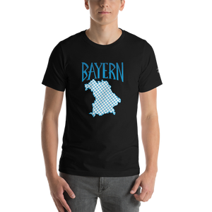 -BAYERN- Kurzärmeliges Unisex-T-Shirt