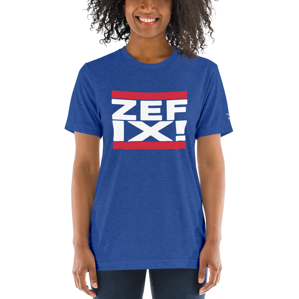 -ZEFIX!- Kurzärmeliges T-Shirt