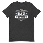 -WASCHECHTER BAYER- Kurzärmeliges Unisex-T-Shirt