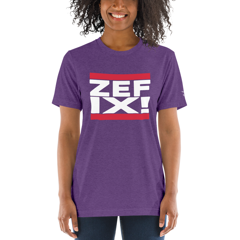 -ZEFIX!- Kurzärmeliges T-Shirt