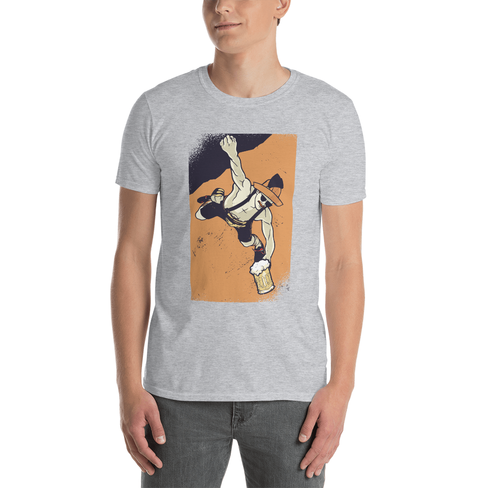 -FREE KRAXLER- Kurzärmeliges Unisex-T-Shirt