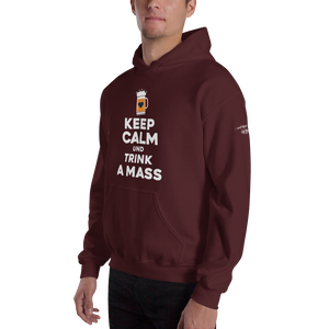 -KEEP CALM UND TRINK A MASS- Kapuzenpulli