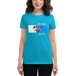 -BAVARIAN OUTBACK- Frauen Kurzarm T-Shirt