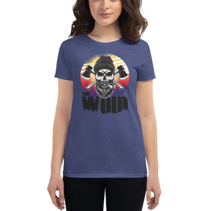 -VOM WOID- Frauen Kurzarm T-Shirt