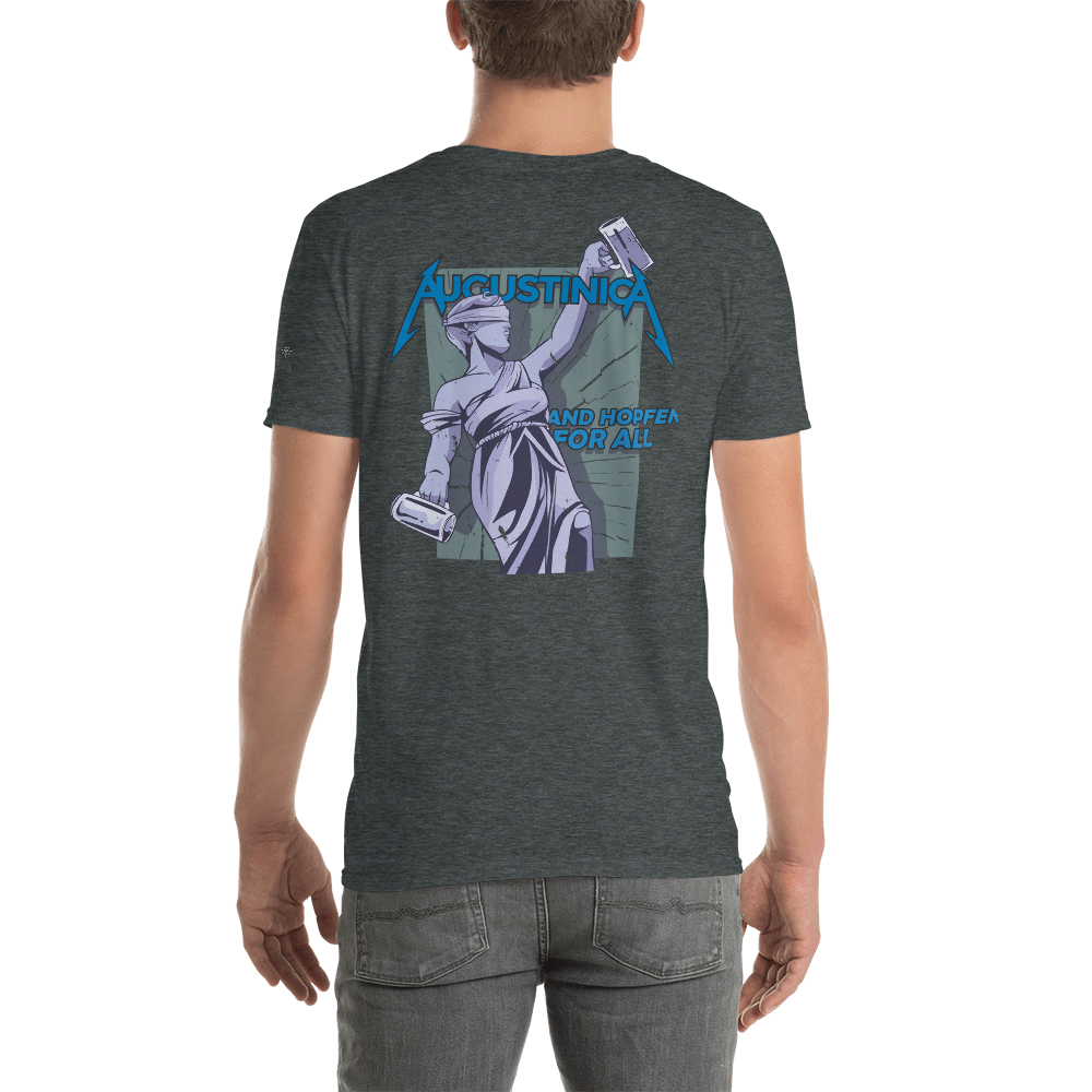 -AUGUSTINICA- Kurzärmeliges Unisex-T-Shirt