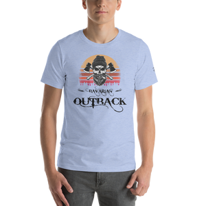 -BAVARIAN OUTBACK- Kurzärmeliges Unisex-T-Shirt