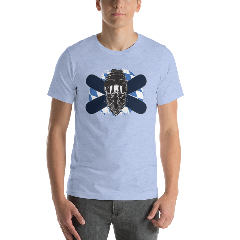 -BAVARIAN WOIDBOARDER- Kurzärmeliges Unisex-T-Shirt