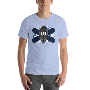 -BAVARIAN WOIDBOARDER- Kurzärmeliges Unisex-T-Shirt