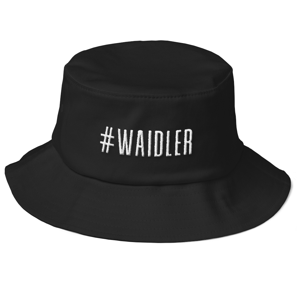 -WAIDLER- Old School Bucket Hat