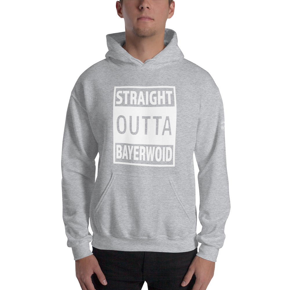 -STRAIGHT OUTTA BAYERWOID- Kapuzenpulli