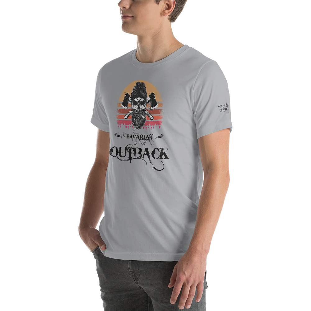 -BAVARIAN OUTBACK- Kurzärmeliges Unisex-T-Shirt