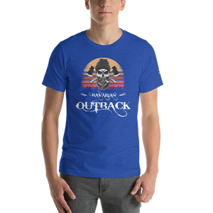 -BAVARIAN OUTBACK- Kurzärmeliges Unisex-T-Shirt