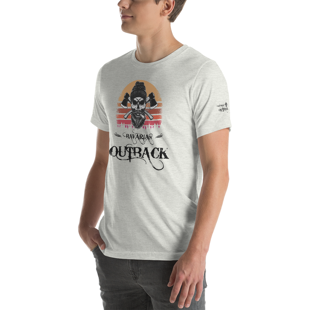 -BAVARIAN OUTBACK- Kurzärmeliges Unisex-T-Shirt