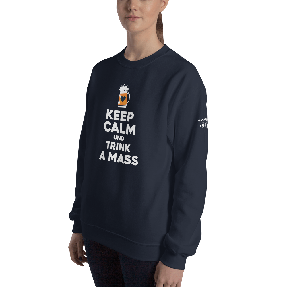 -KEEP CALM UND TRINK A MASS- Sweatshirt