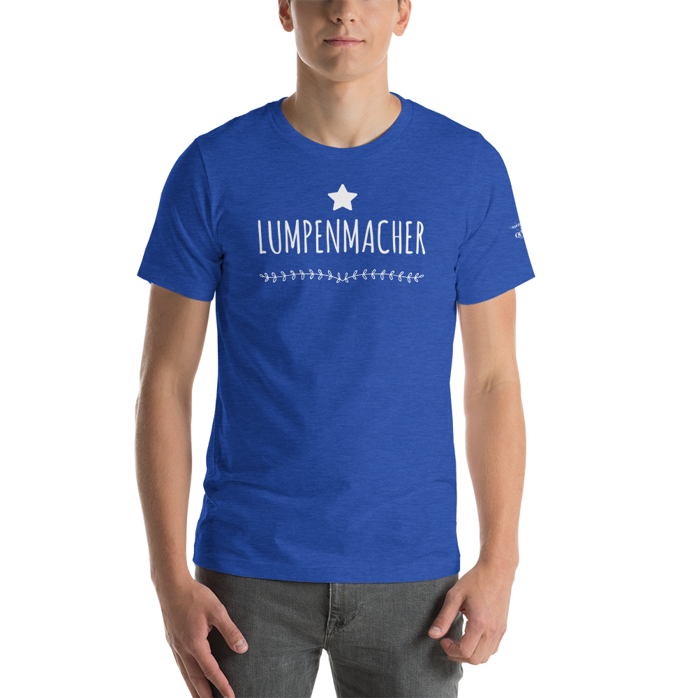 -LUMPENMACHER- Kurzärmeliges Unisex-T-Shirt