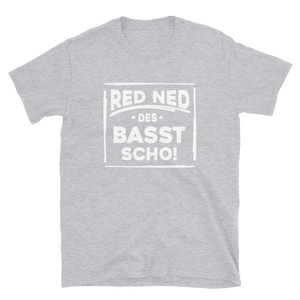 -RED NED- Kurzarm-Unisex-T-Shirt