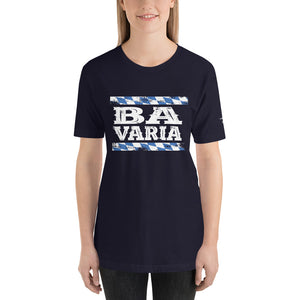 -BAVARIA- Kurzärmeliges Unisex-T-Shirt