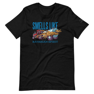 -SMELLS LIKE BAVARIAN SPIRIT- Kurzärmeliges Unisex-T-Shirt