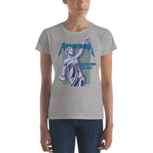 -AUGUSTINICA- Frauen Kurzärmeliges T-Shirt