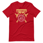 -MY FOREST IS MY CASTLE- Kurzärmeliges Unisex-T-Shirt