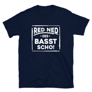 -RED NED- Kurzarm-Unisex-T-Shirt