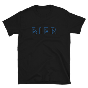 -BIER- Kurzärmeliges Unisex-T-Shirt