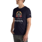 -BAVARIAN OUTBACK- Kurzärmeliges Unisex-T-Shirt