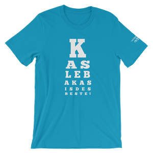 -BOARISCHER SEHTEST- Kurzärmeliges Unisex-T-Shirt