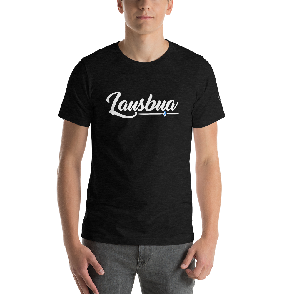 -LAUSBUA- Kurzärmeliges Unisex-T-Shirt