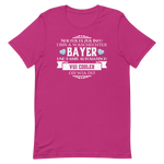 -WASCHECHTER BAYER- Kurzärmeliges Unisex-T-Shirt