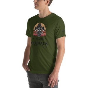 -BAVARIAN OUTBACK- Kurzärmeliges Unisex-T-Shirt