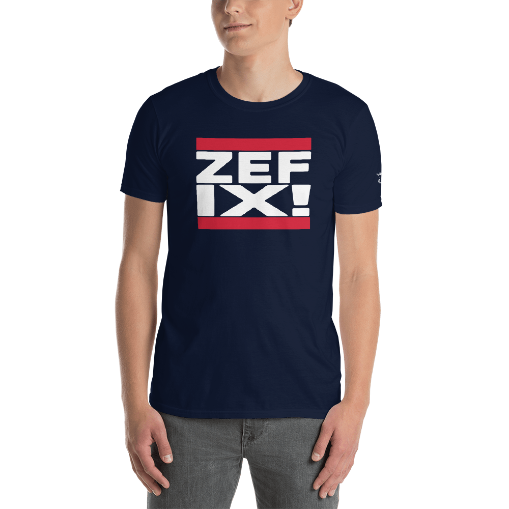 -ZEFIX!- Kurzarm-Unisex-T-Shirt