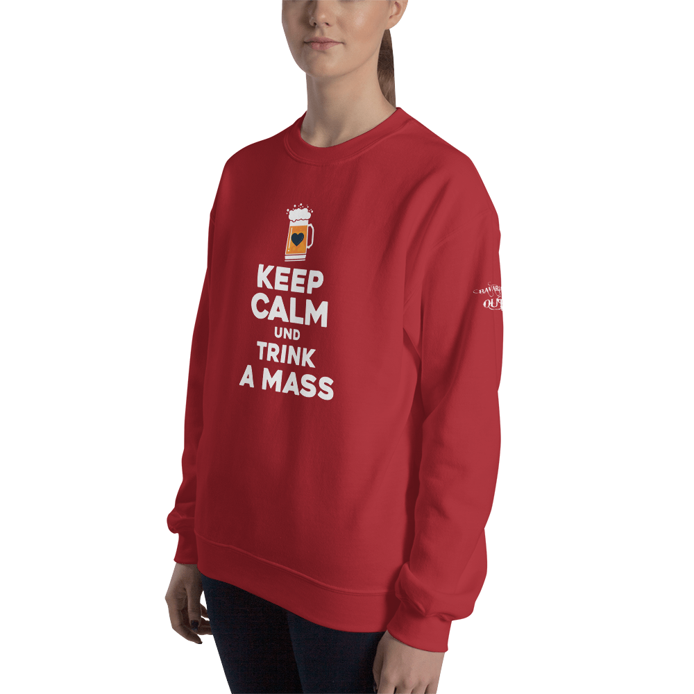 -KEEP CALM UND TRINK A MASS- Sweatshirt