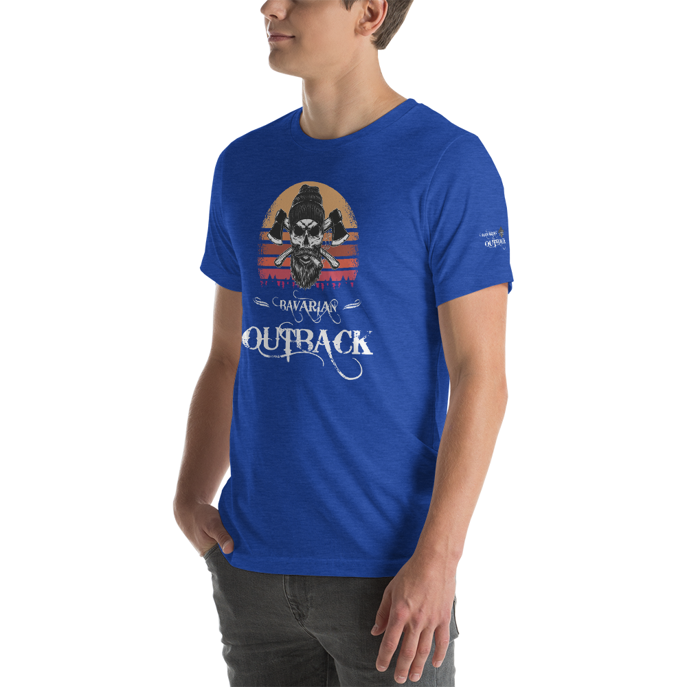 -BAVARIAN OUTBACK- Kurzärmeliges Unisex-T-Shirt