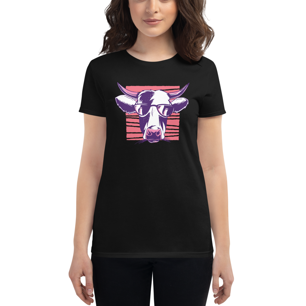 -KUAH- Frauen Kurzärmeliges T-Shirt