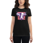 -KUAH- Frauen Kurzärmeliges T-Shirt