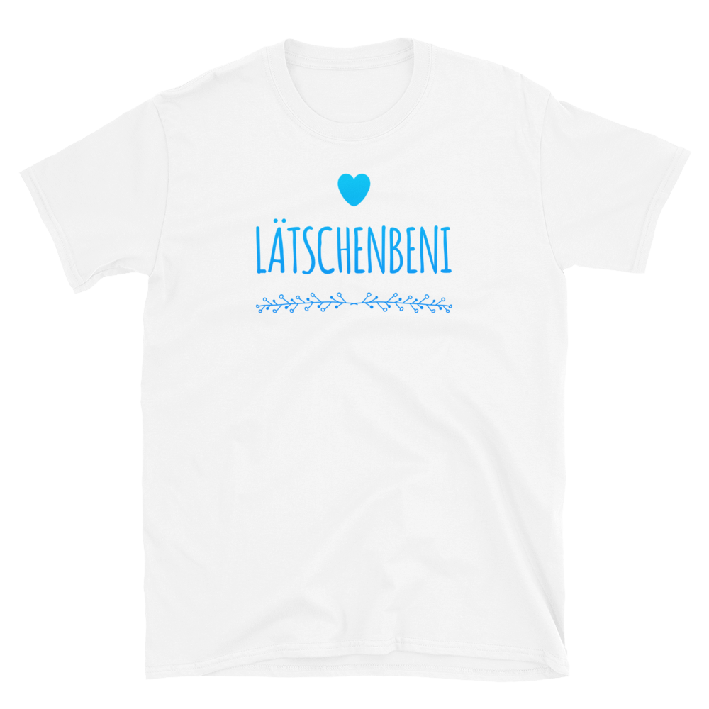 -LÄTSCHENBENI- Kurzärmeliges Unisex-T-Shirt