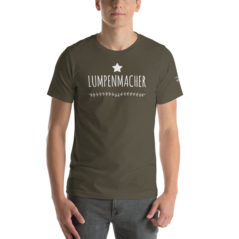 -LUMPENMACHER- Kurzärmeliges Unisex-T-Shirt