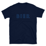 -BIER- Kurzärmeliges Unisex-T-Shirt