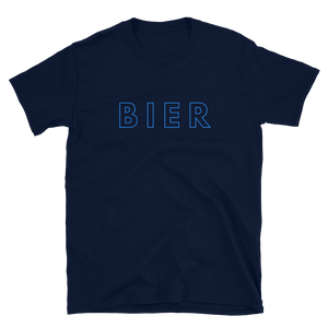 -BIER- Kurzärmeliges Unisex-T-Shirt