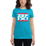 -ZEFIX!- Frauen Kurzarm T-Shirt