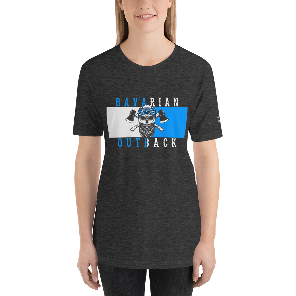 -BAVARIAN OUTBACK- Kurzärmeliges Unisex-T-Shirt