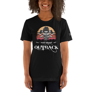 -BAVARIAN OUTBACK- Kurzärmeliges Unisex-T-Shirt