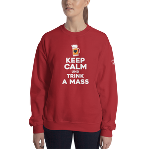 -KEEP CALM UND TRINK A MASS- Sweatshirt