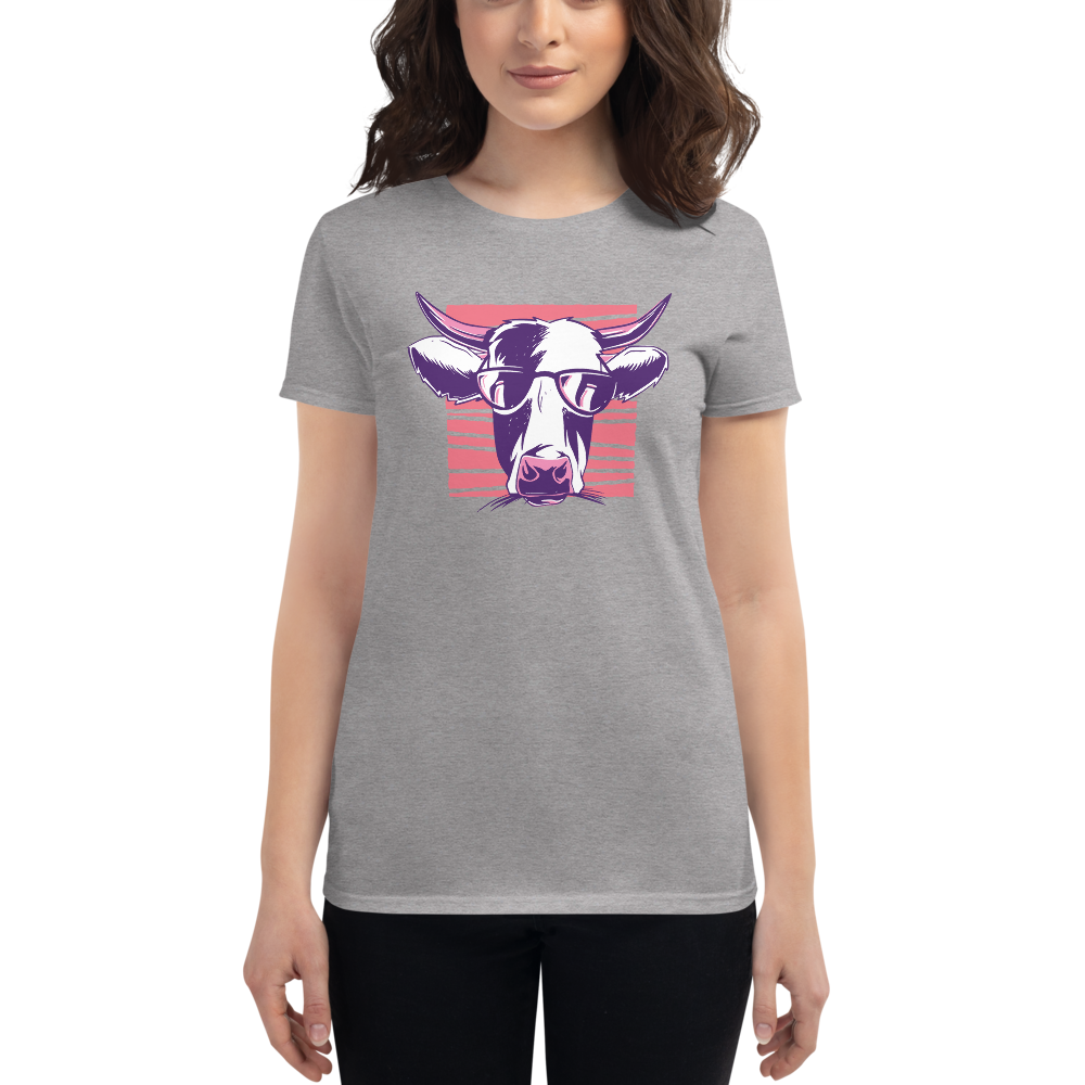 -KUAH- Frauen Kurzärmeliges T-Shirt