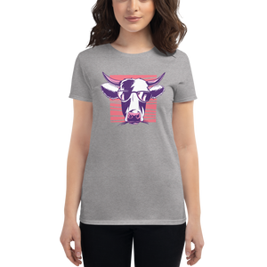 -KUAH- Frauen Kurzärmeliges T-Shirt